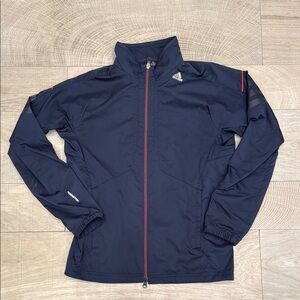 Adidas Navy Jacket with Red Accents